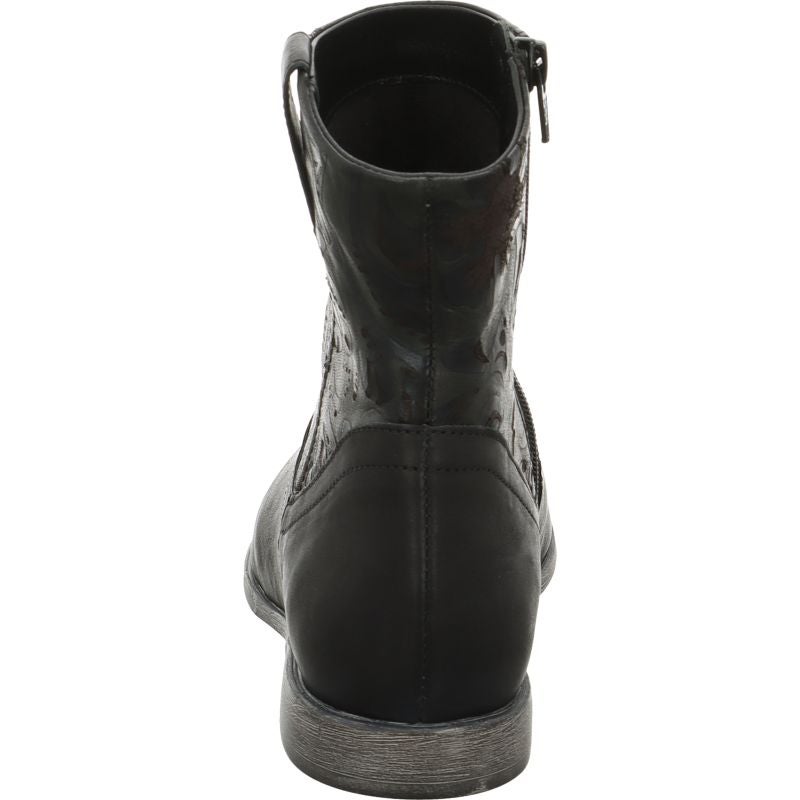 Think! AGRAT Damen Stiefelette - Material: Leder in Schwarz