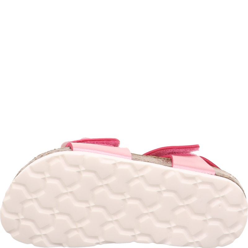 superfit FUSSBETTPANTOFFEL Mädchen Sandale - Material: Sonstiges Material in Pink