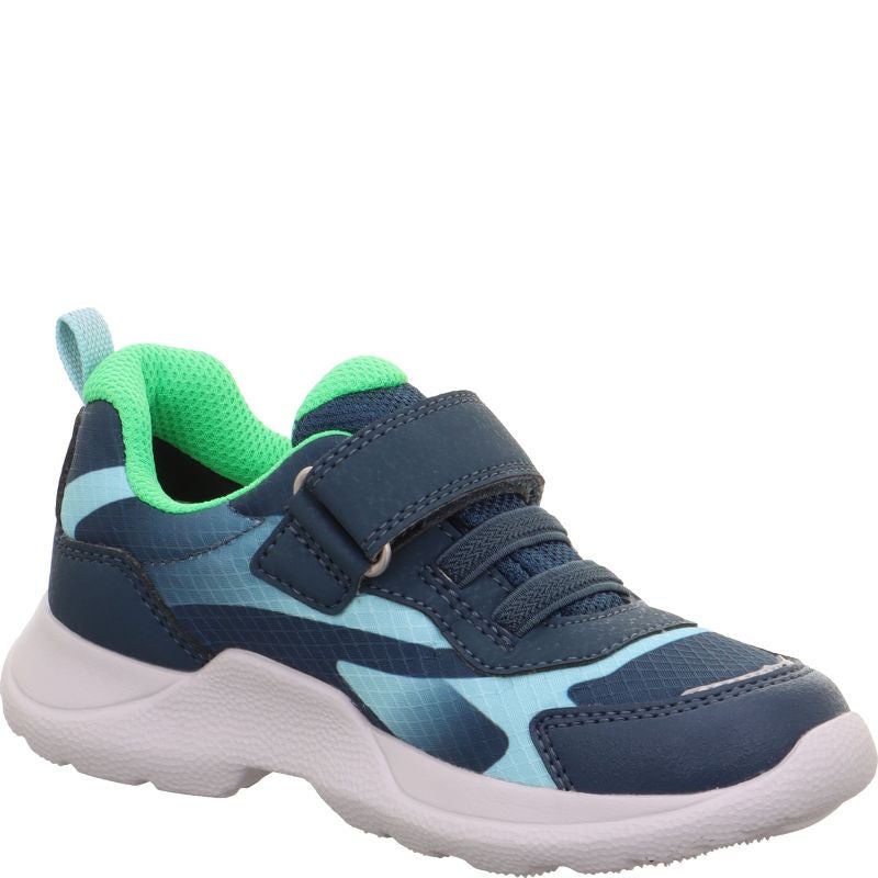 Superfit RUSH Sneakers low - Material: TextilSonstigesMaterial in Blue