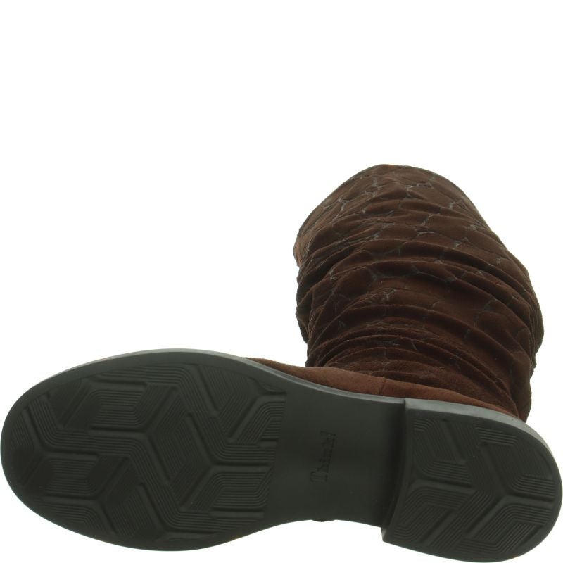 Think! NINA Woman Boot - Material: Leather in Brown
