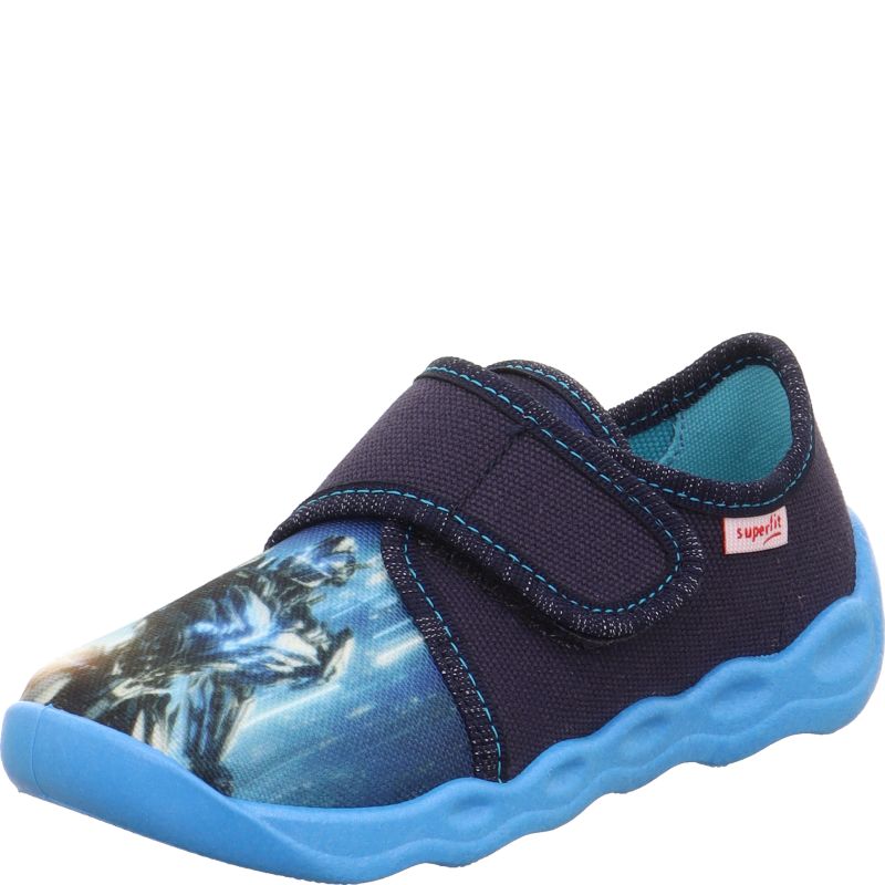 Superfit BUBBLE Boys Slipper - Material: Textile in Blue