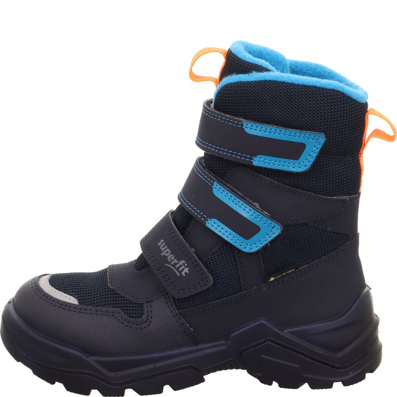 Superfit SNOW MAX Unisex | Jungen Stiefel - Material: Textil/Sonstiges Material in Blau