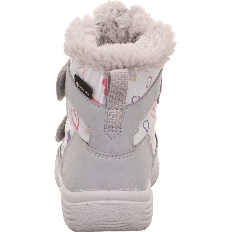 Superfit CRYSTAL Girls Boot - Material: Leder/Sonstiges Material/Texti in Grey