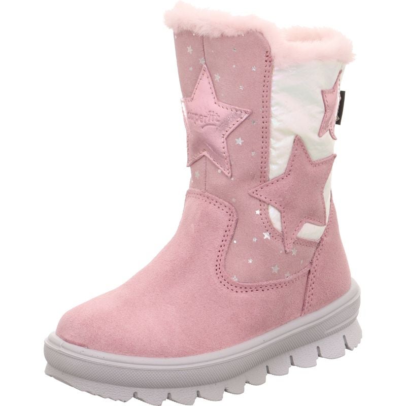Superfit FLAVIA Girls Boot - Material: Leather/Textil in Rose