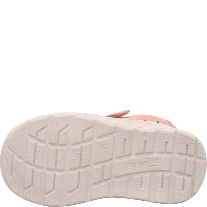 Superfit BREEZE Girls Sneakers high - Material: Leather in Rose