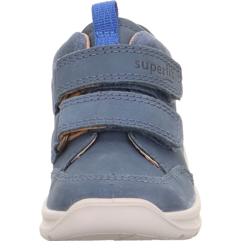 Superfit BREEZE Unisex | Boys Sneakers high - Material: Leather in Blue