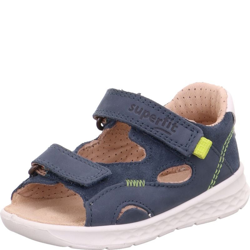 Superfit LAGOON Unisex, Boys Sandal - Material: Leather in Blue