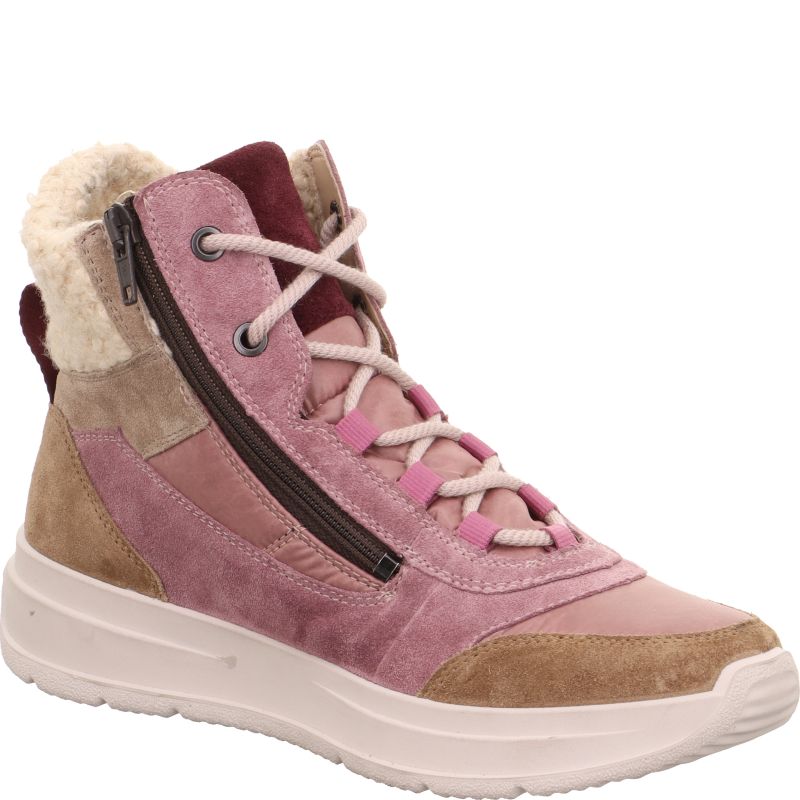 Legero SPRINTER Damen Sneaker high - Material: Leder/Textil in Mehrfarbig