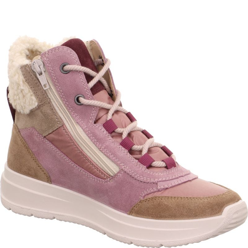 legero SPRINTER Damen Sneaker high - Material: Leder/Textil in Mehrfarbig
