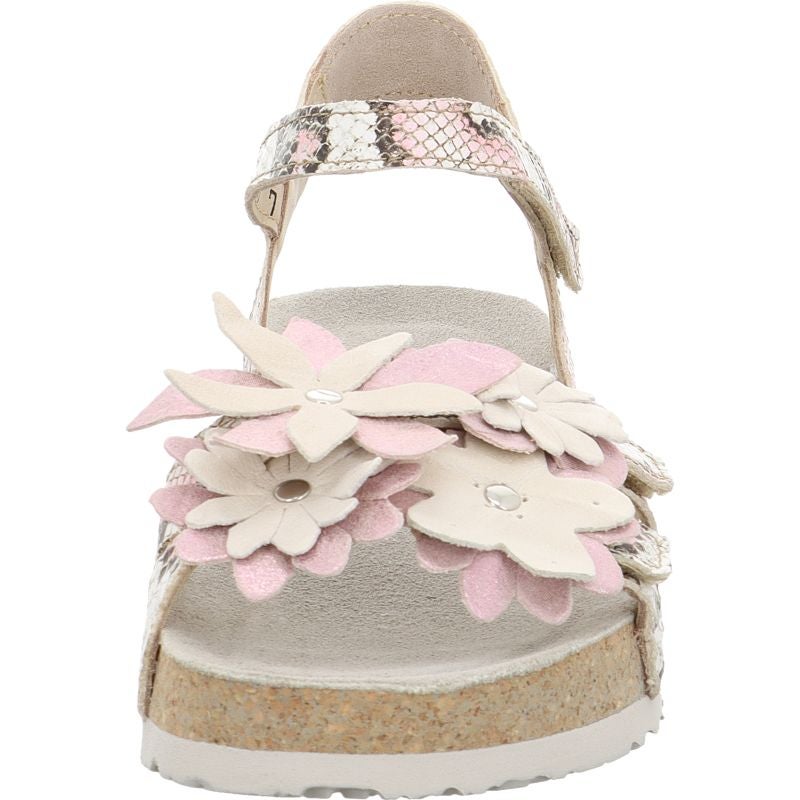 Think KOAKDAMEN Strap sandal - Material: Leather in Multicolored