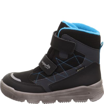 Superfit MARS Jungen Boots - Material: Textil/Sonstiges Material in Schwarz