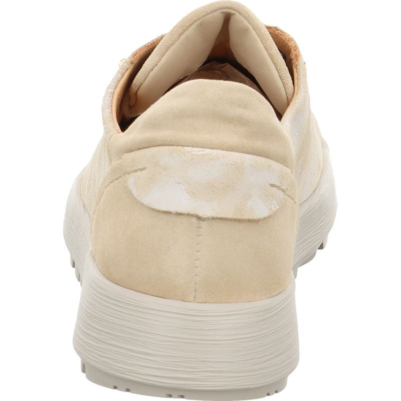 Think COMODA Lace up shoe - Material: Leather in Beige
