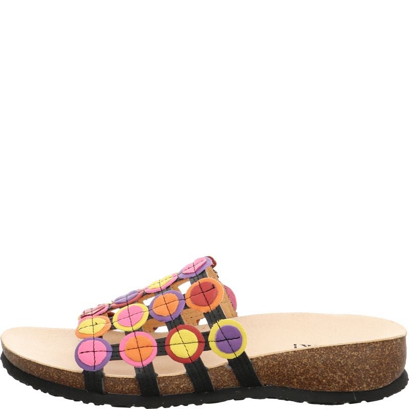 Think JULIA DAMEN Woman Mules - Material: Leather in Black