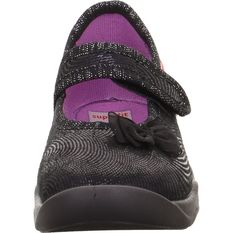 Superfit BUBBLE Girls Slipper - Material: Textile in Black