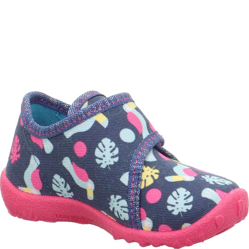 Superfit SPOTTY Girls Slipper - Material: Textile in Blue