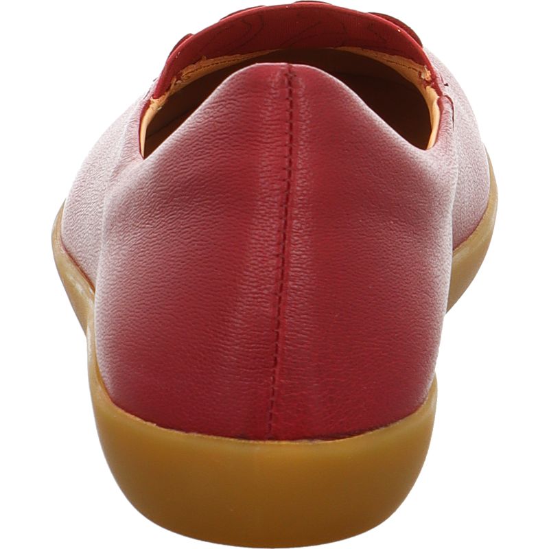 Think NATURE Ballerina - Material: Leather in Red