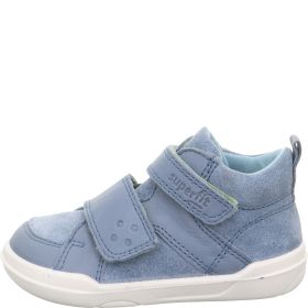 Superfit SUPERFREE Unisex, Jungen Sneaker high - Material: Leder in Blau