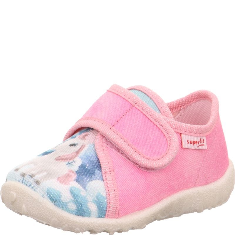 Superfit SPOTTY Girls Slipper - Material: Textile in Rose
