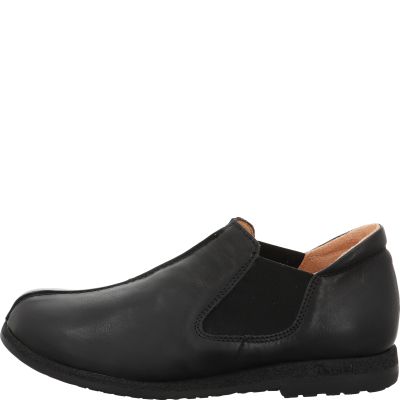 Think! RENTO Damen Slipper - Material: Leder in Schwarz