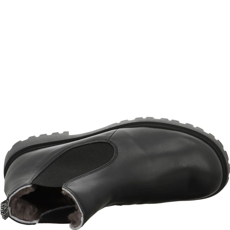 Think! TRENTO Damen Chelsea Boots - Material: Leder in Schwarz