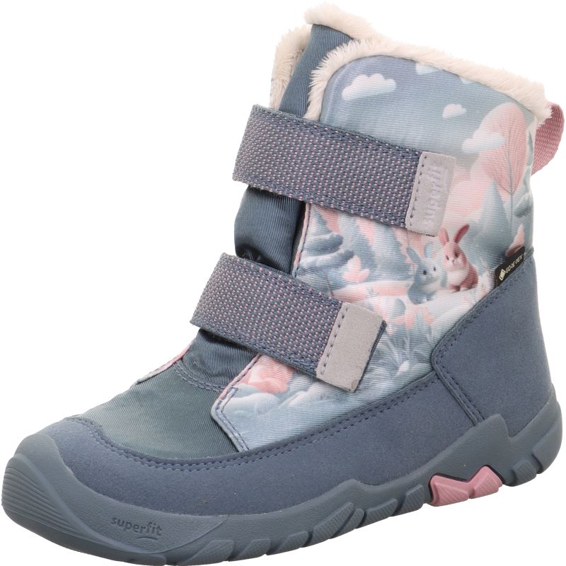 Superfit TRACE Girls Boot - Material: Textil/Sonstiges Material in Blue