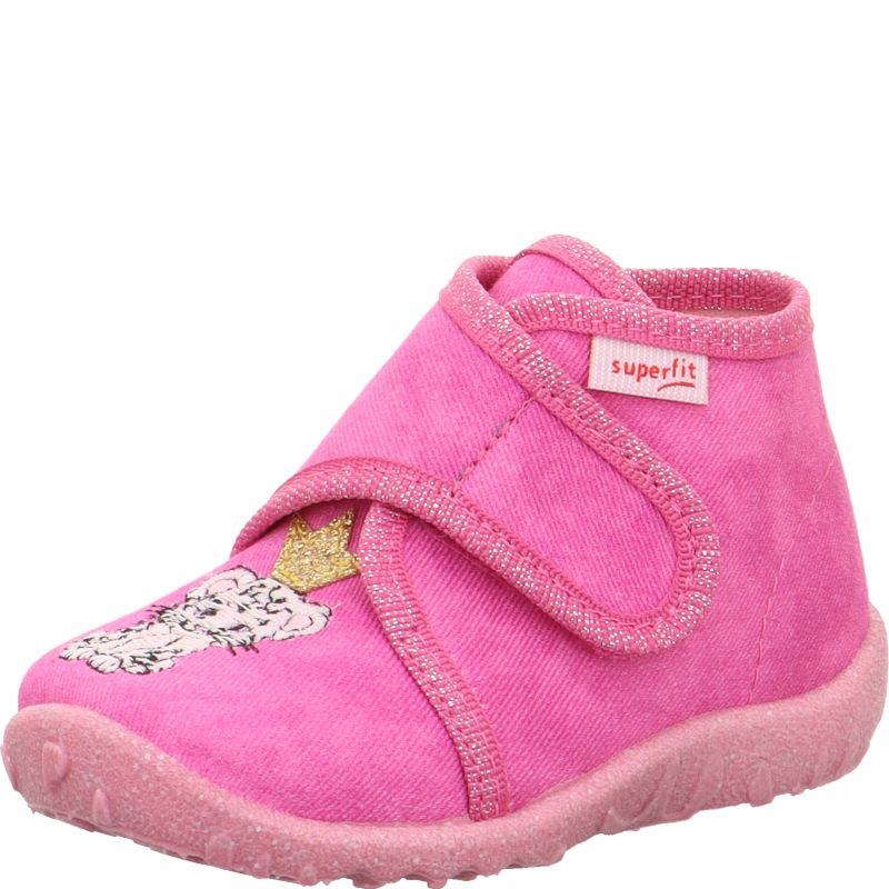 Superfit SPOTTY Girls Slipper - Material: Textile in Rose