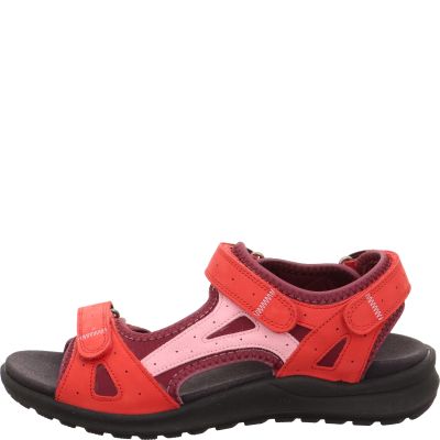Legero SIRIS Woman Sandal - Material: Leather in Red