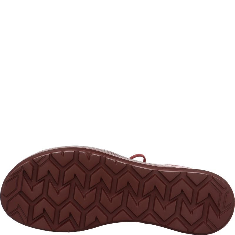 Think COMODA Woman Lace up shoe - Material: Leather in Red
