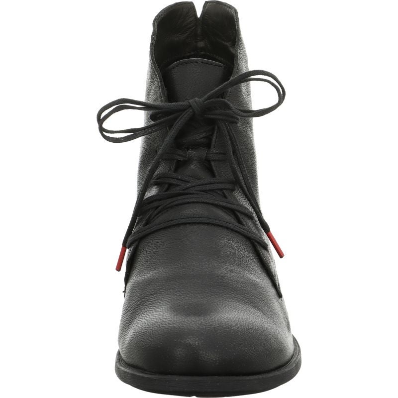 Think! AGRAT Damen Stiefelette - Material: Leder in Schwarz