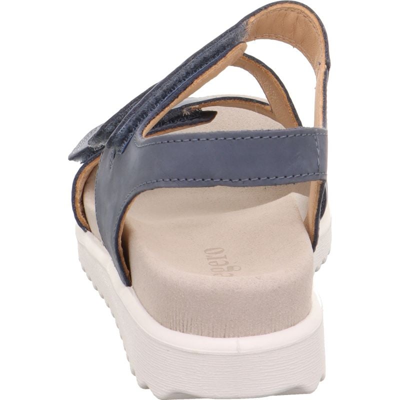 Legero MOVE Damen Sandale - Material: Leder in Blau