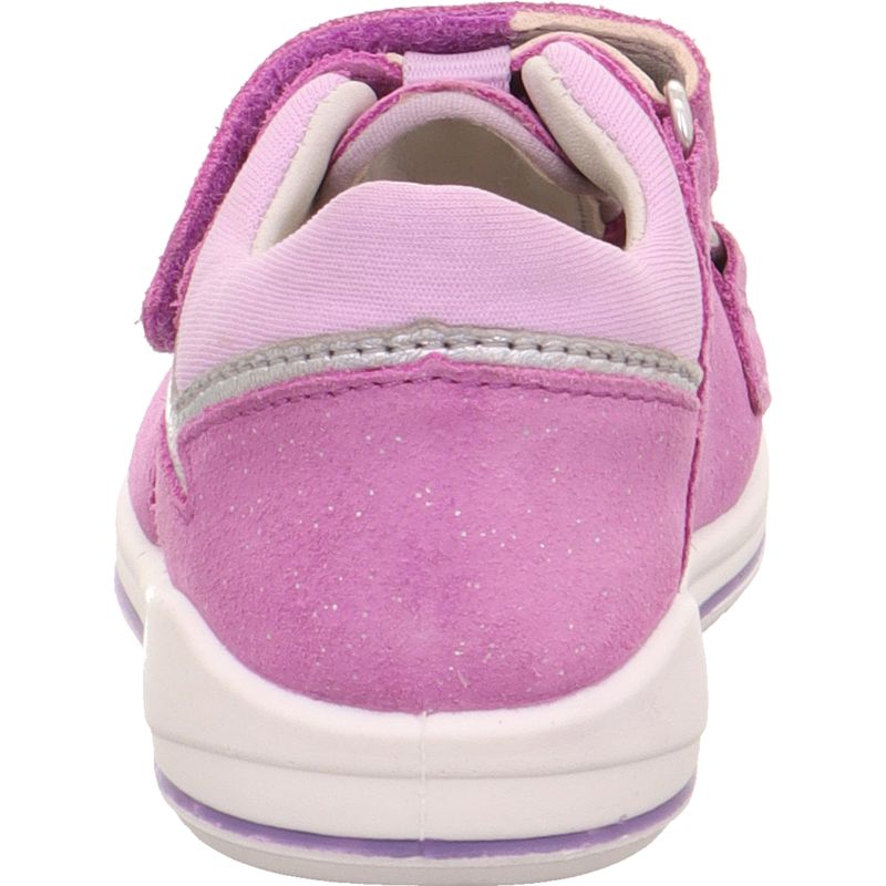 Superfit BOOMERANG Girls Sandal - Material: Leather/Textil in Purple