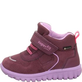 Superfit SPORT7 MINI Sneakers high - Material: Leder/Sonstiges Material/Texti in Red