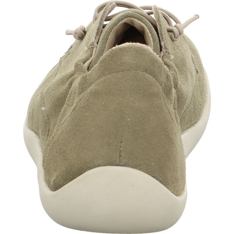 Think HAPPAT Sneakers low - Material: Leather in Olive