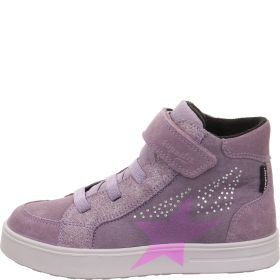 Superfit STELLA Mädchen Sneaker high - Material: Leder/Textil in Lila