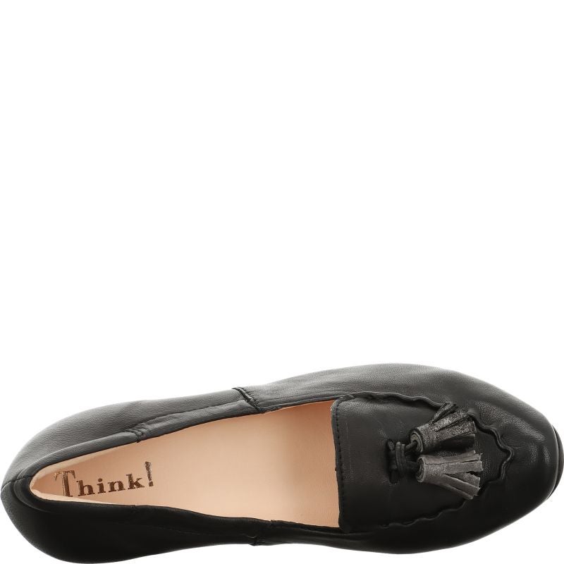 Think AIDA DAMEN Woman Pumps - Material: Leather in Black