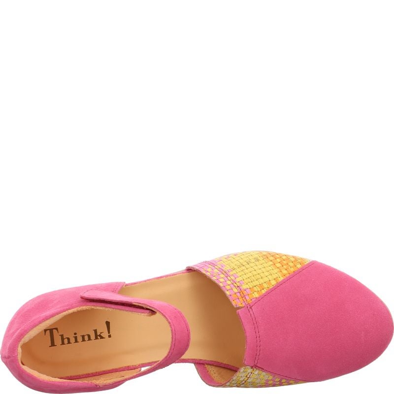 Think GUAD2 Woman  - Material: Leather in Pink