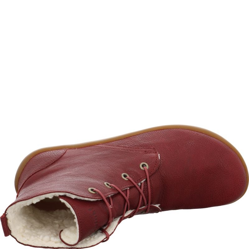 Think! BLO Damen Ankle Boots - Material: Leder in Rot