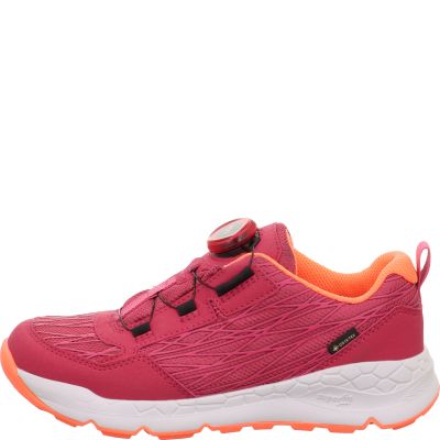 Superfit FREE RIDE Mädchen Sneaker low - Material: Textil/Sonstiges Material in Rot