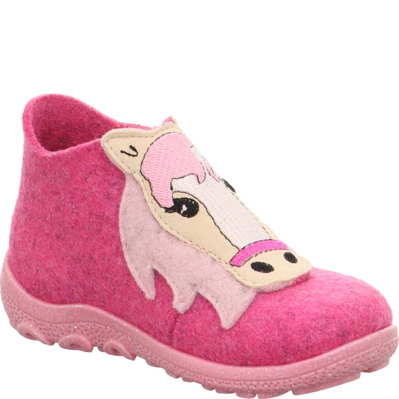 Superfit HAPPY OCTI Girls Slipper - Material: Textile in Rose