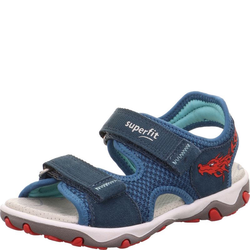 Superfit MIKE 3.0 Jungen  - Material: Leder/Textil in Blau