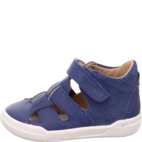 Superfit SUPERFREE Boys Sandal - Material: Leather in Blue
