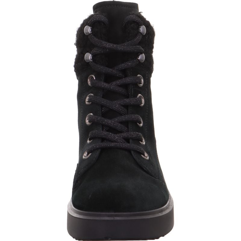 Legero ANGEL Damen Schnürboots - Material: Leder in Schwarz