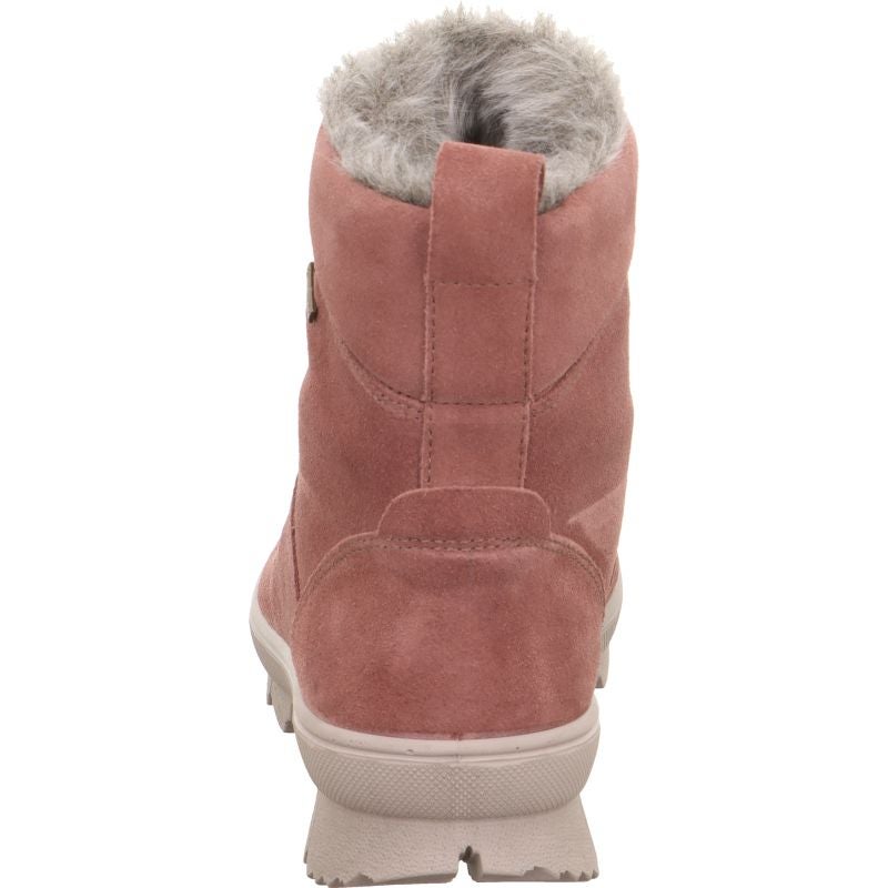 Legero NOVARA Damen Schnürboots - Material: Leder in Rosa