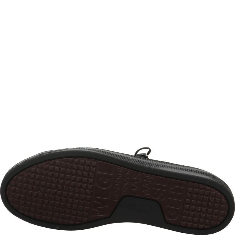 Think! KUMI Damen Sneaker low - Material: Leder in Schwarz