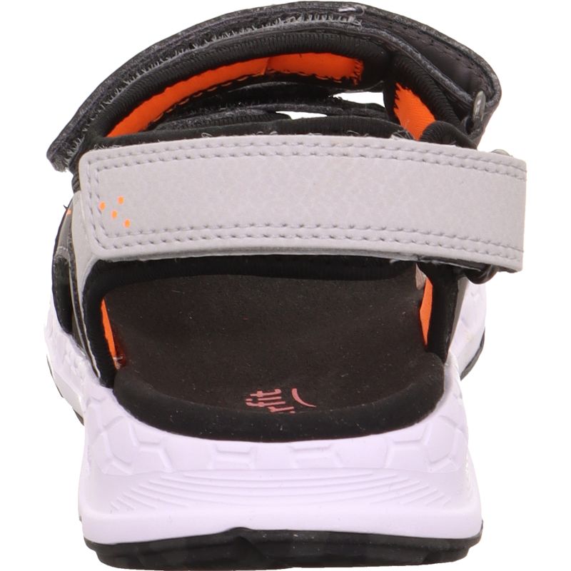 Superfit CRISSCROSS Sandal - Material: TextilSonstigesMaterial in Grey