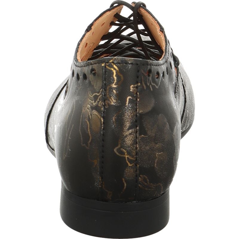 Think GUAD2 Lace up shoe - Material: Leather in Multicolored