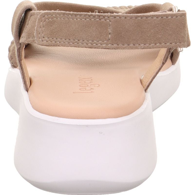 Legero EASY Damen Sandale - Material: Leder in Beige