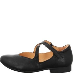 Think GUAD2 Woman Ballerina - Material: Leather in Black