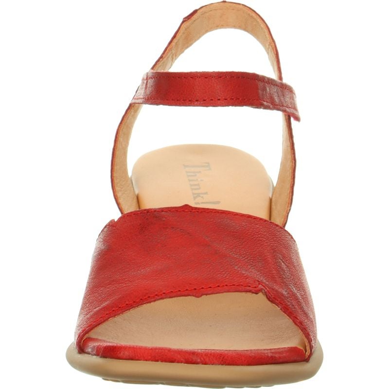 Think VIVI Woman  - Material: Leather in Red
