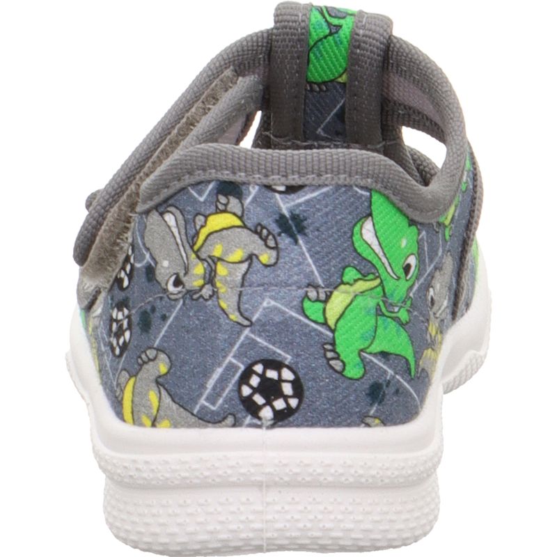 Superfit POLLY Jungen Hausschuh - Material: Textil in Grau